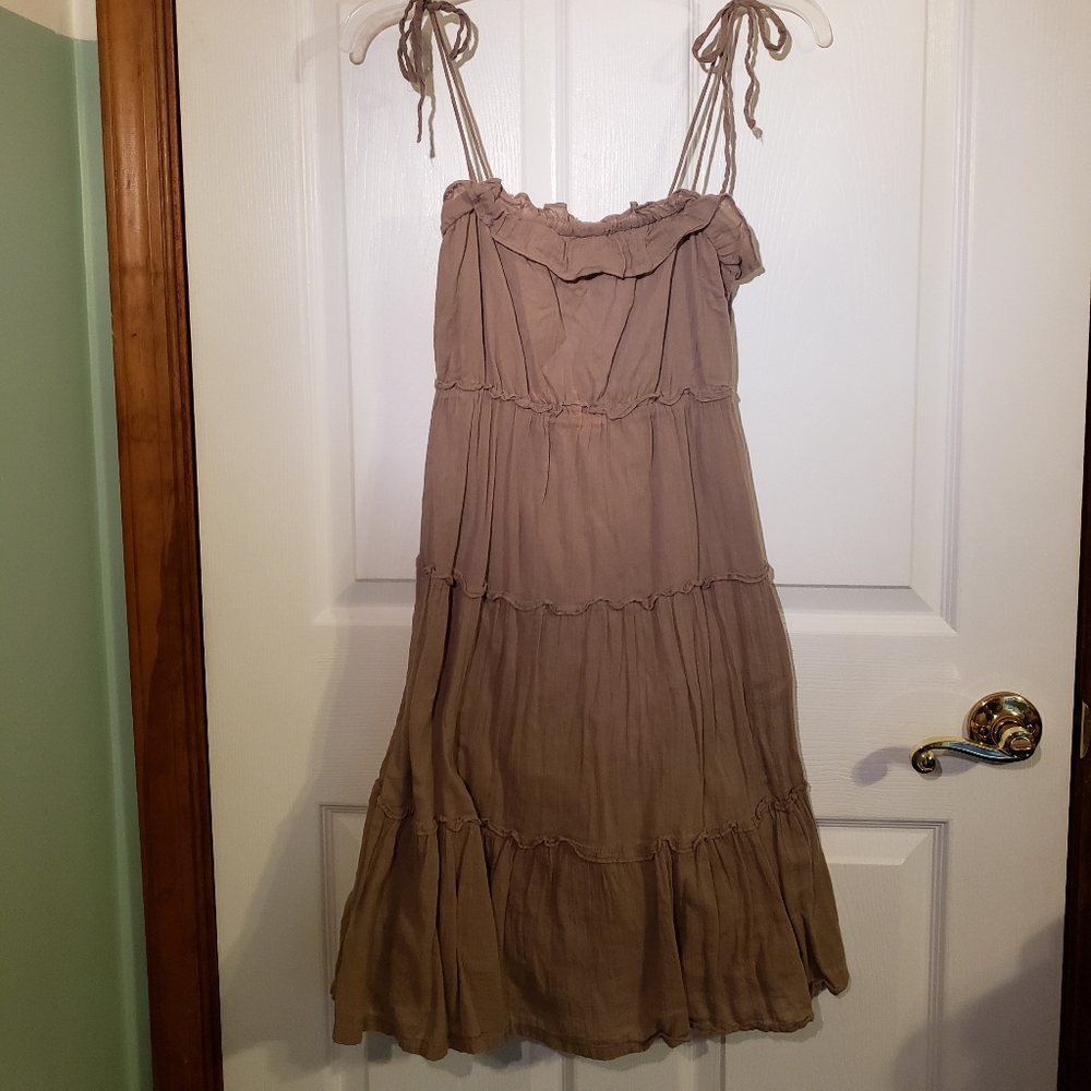 Shabby chic cotton dress